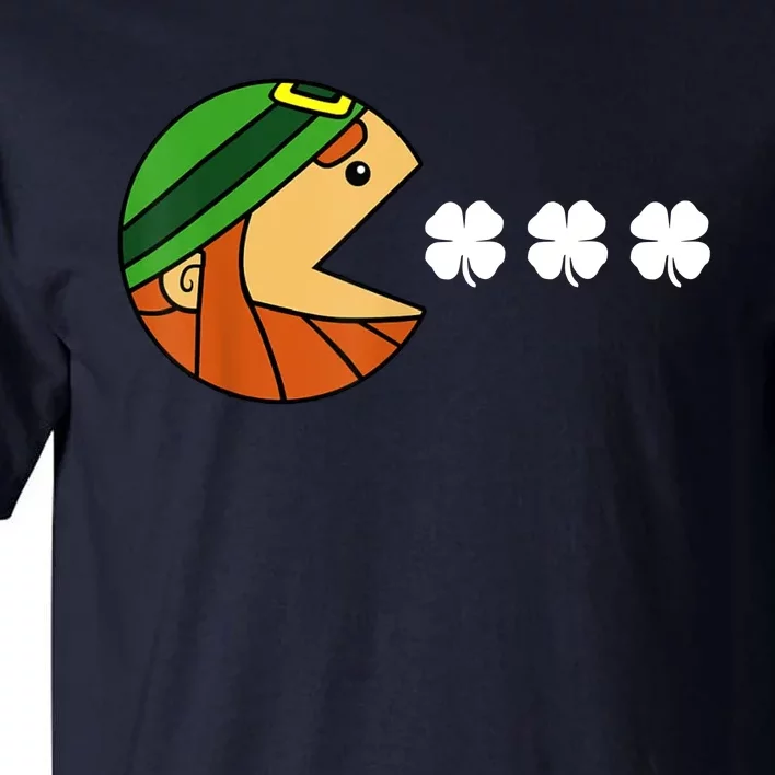 Leprechaun Eating Shamrock Tall T-Shirt