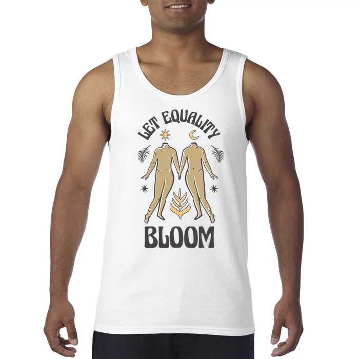 Let Equality Bloom Tank Top