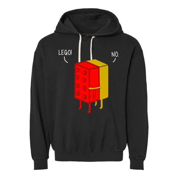 Let Go No Funny Garment-Dyed Fleece Hoodie