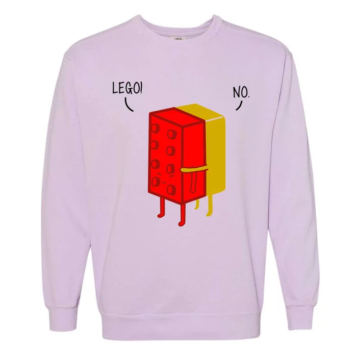 Let Go No Funny Garment-Dyed Sweatshirt