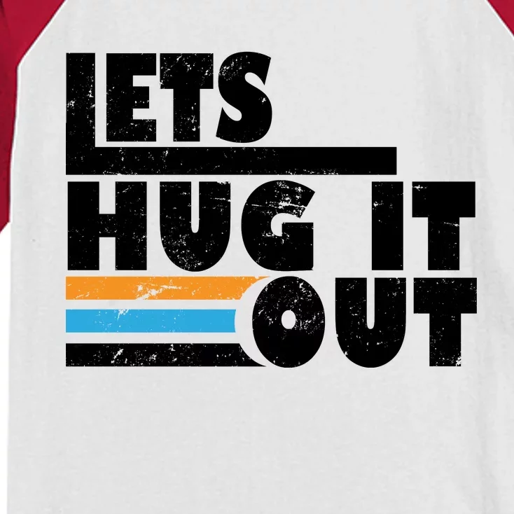 Let Hug It Out Kids Colorblock Raglan Jersey