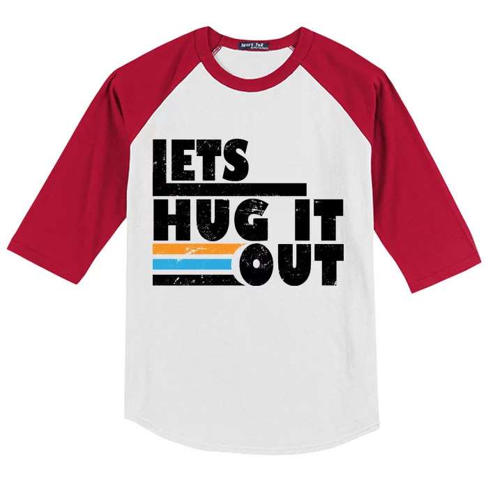 Let Hug It Out Kids Colorblock Raglan Jersey