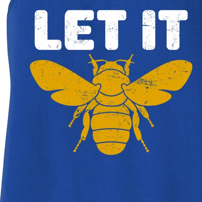 Let It Bee Women's Racerback Tank