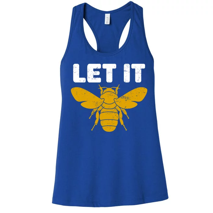 Let It Bee Women's Racerback Tank