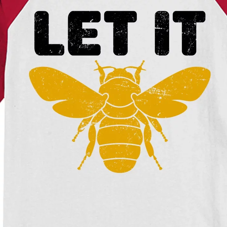 Let It Bee Kids Colorblock Raglan Jersey