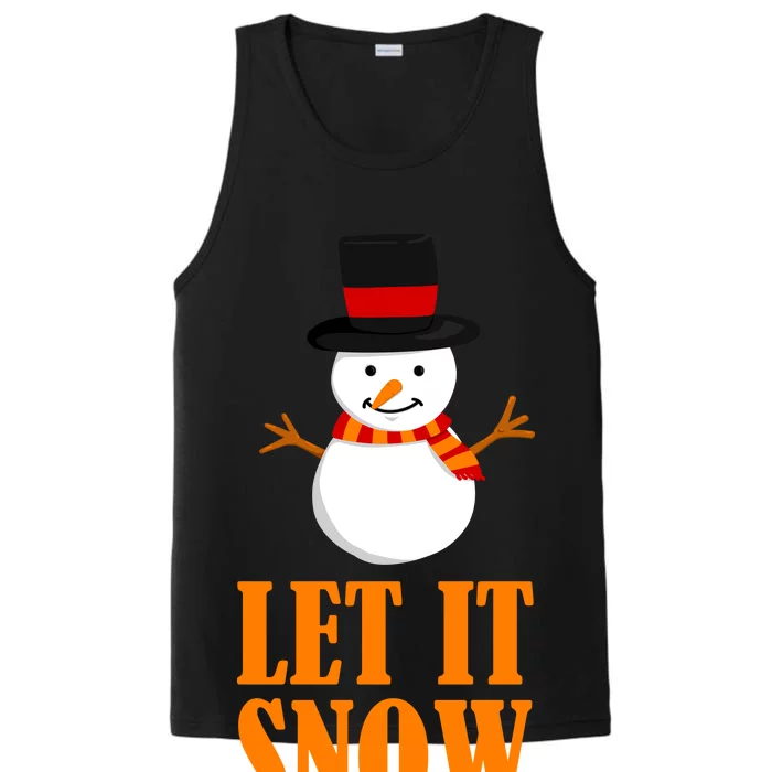 Let It Snow Performance Tank