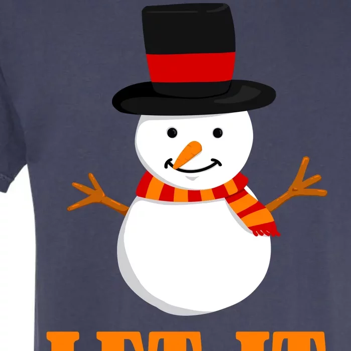 Let It Snow Garment-Dyed Heavyweight T-Shirt