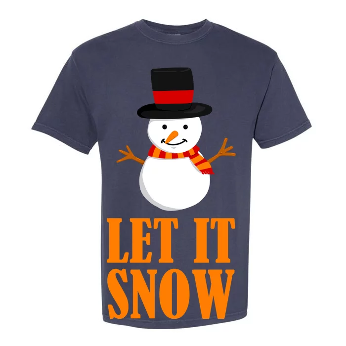 Let It Snow Garment-Dyed Heavyweight T-Shirt