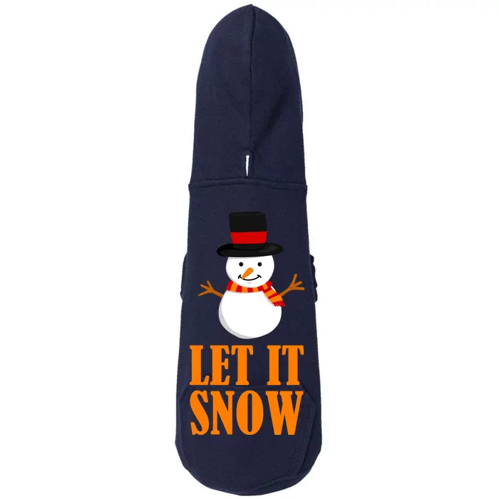 Let It Snow Doggie 3-End Fleece Hoodie