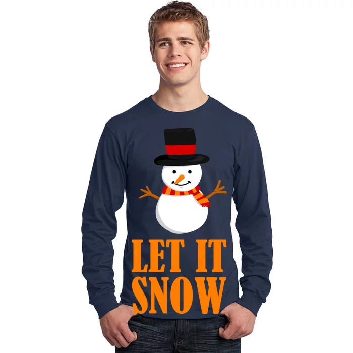 Let It Snow Tall Long Sleeve T-Shirt