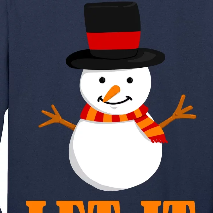 Let It Snow Tall Long Sleeve T-Shirt