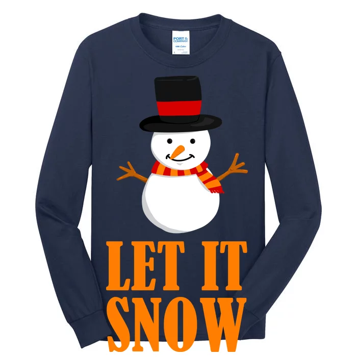 Let It Snow Tall Long Sleeve T-Shirt