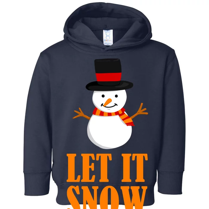 Let It Snow Toddler Hoodie