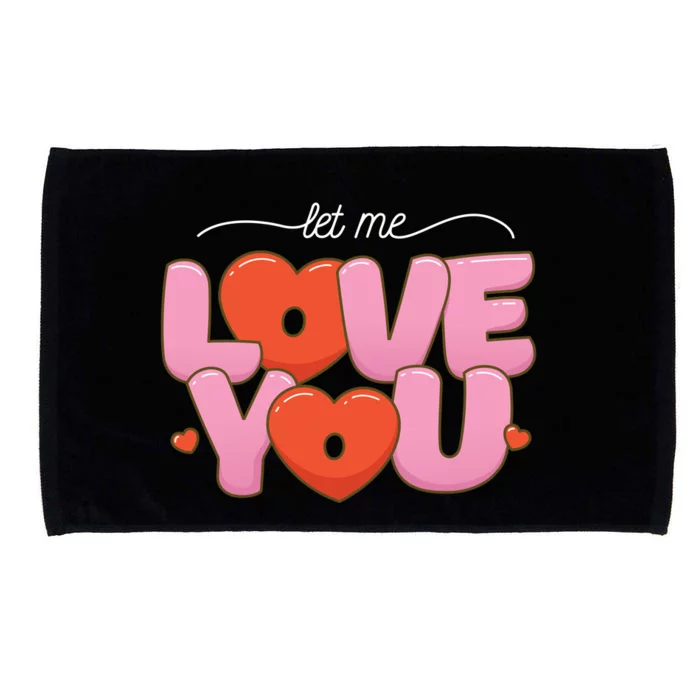 Let Me Love You Microfiber Hand Towel