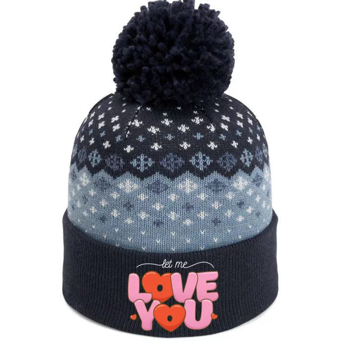 Let Me Love You The Baniff Cuffed Pom Beanie