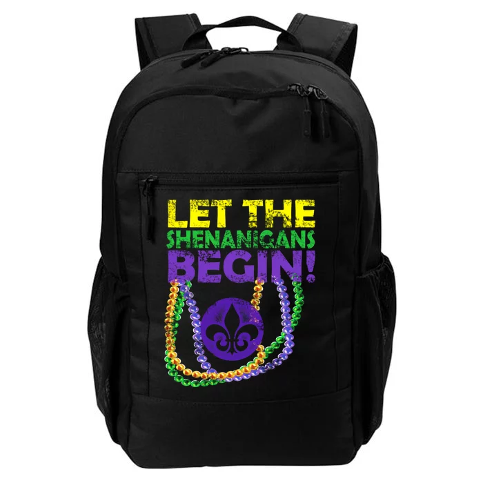 Let Shenanigans Begins Mardi Gras Daily Commute Backpack