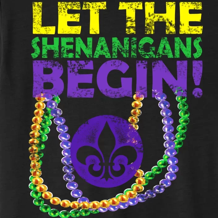 Let Shenanigans Begins Mardi Gras ChromaSoft Performance T-Shirt