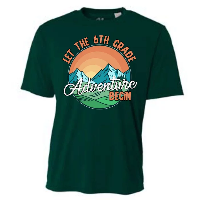 Let The 6th Grade Adventure Begin Cooling Performance Crew T-Shirt