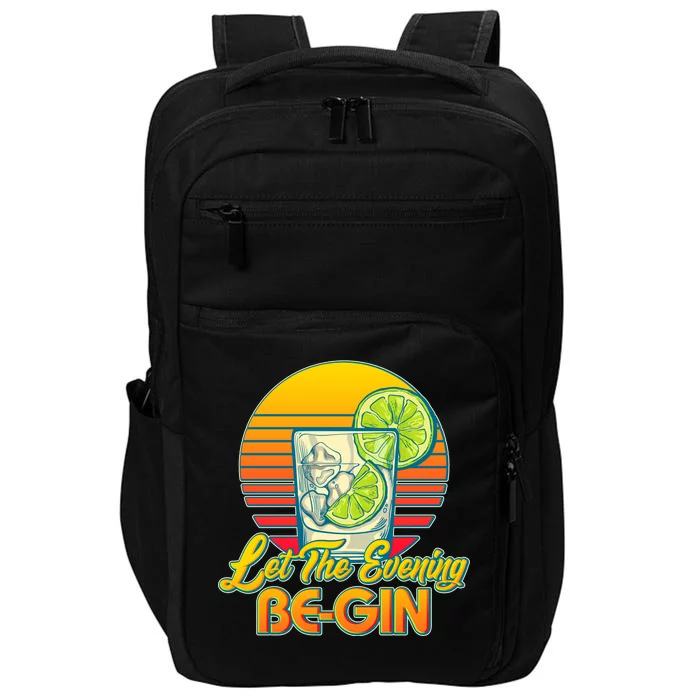 Let The Evening Be-GIN Impact Tech Backpack