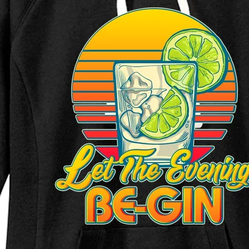 Let The Evening Be-GIN Women's Fleece Hoodie