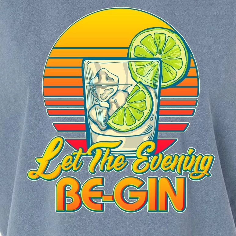 Let The Evening Be-GIN Garment-Dyed Women's Muscle Tee