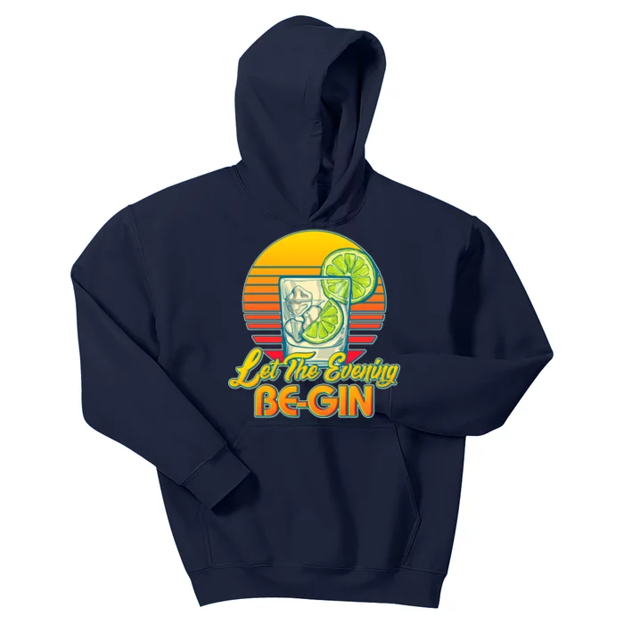 Let The Evening Be-GIN Kids Hoodie