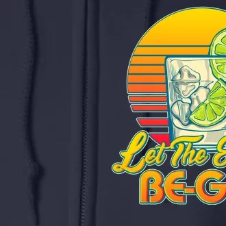 Let The Evening Be-GIN Full Zip Hoodie