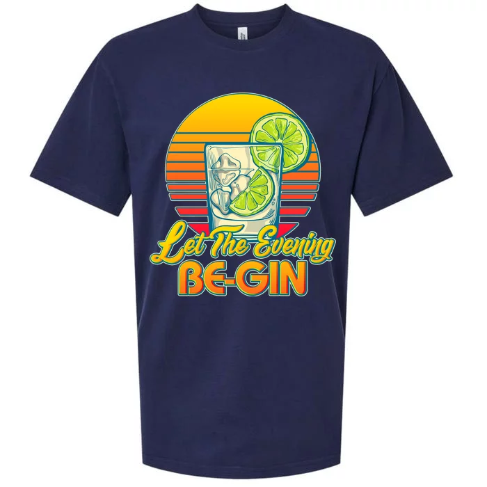 Let The Evening Be-GIN Sueded Cloud Jersey T-Shirt