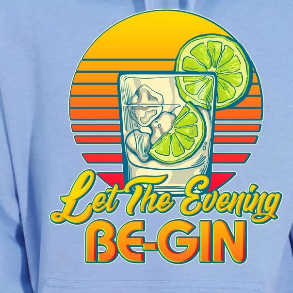 Let The Evening Be-GIN Unisex Surf Hoodie