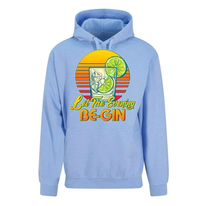 Let The Evening Be-GIN Unisex Surf Hoodie