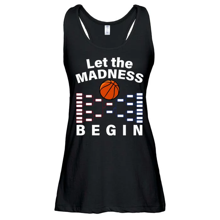 Let The Madness Begin Ladies Essential Flowy Tank