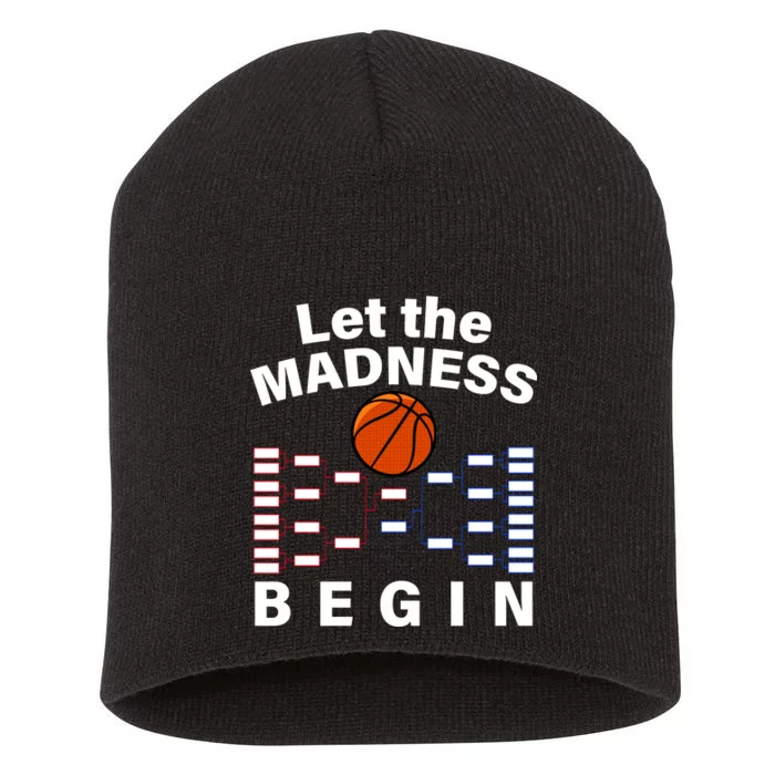 Let The Madness Begin Short Acrylic Beanie