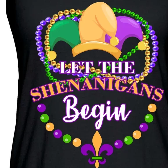 Let the shenanigans begin Ladies Essential Flowy Tank