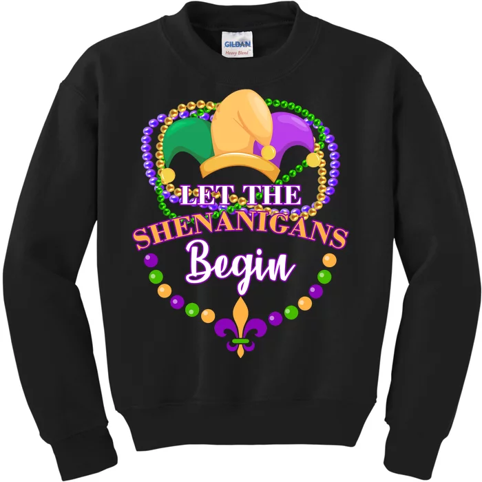 Let the shenanigans begin Kids Sweatshirt