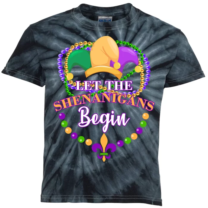 Let the shenanigans begin Kids Tie-Dye T-Shirt