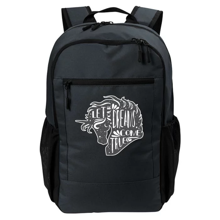 Let Your Dreams Come True Unicorn Daily Commute Backpack