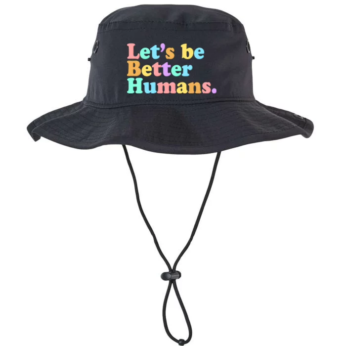 Let's Be Better Humans Legacy Cool Fit Booney Bucket Hat