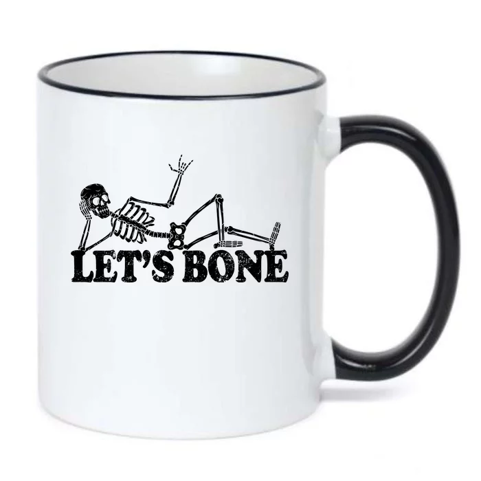 Let's Bone Funny Offensive And Rude Black Color Changing Mug