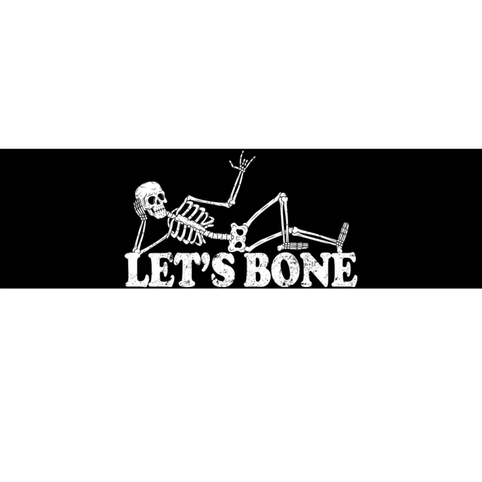 Let's Bone Funny Offensive And Rude Bumper Sticker