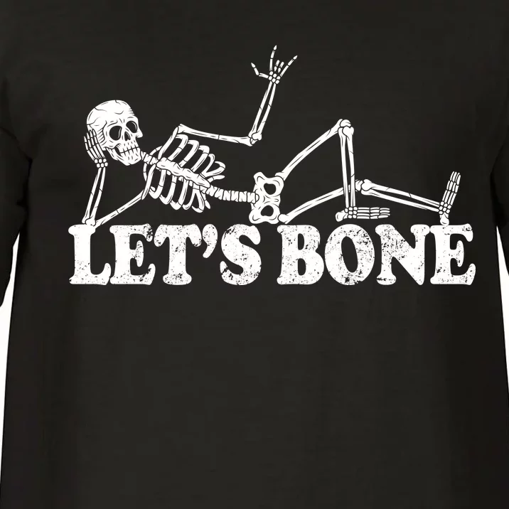 Let's Bone Funny Offensive And Rude Comfort Colors T-Shirt