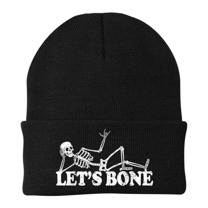 Let's Bone Funny Offensive And Rude Knit Cap Winter Beanie