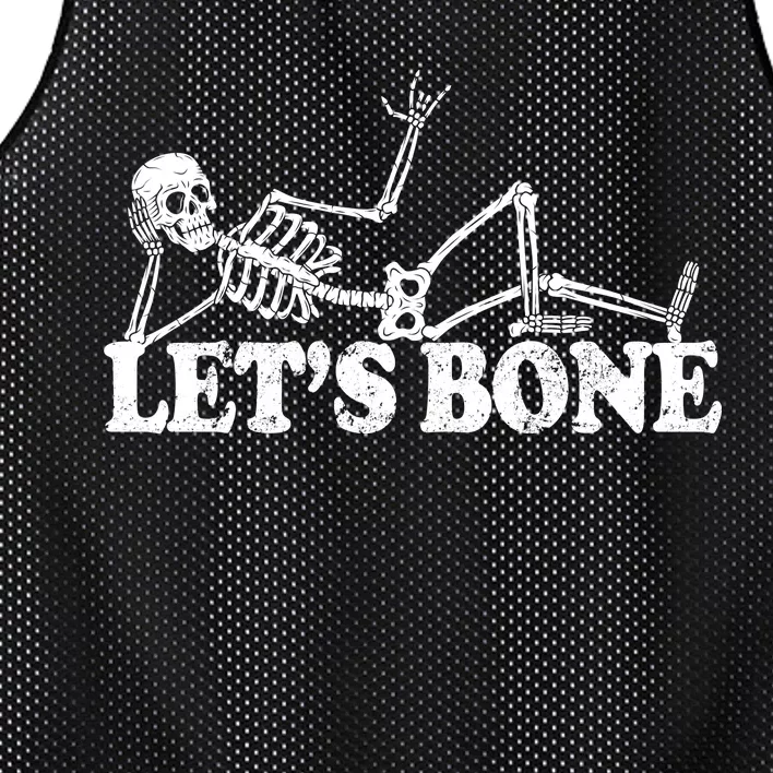 Let's Bone Funny Offensive And Rude Mesh Reversible Basketball Jersey Tank