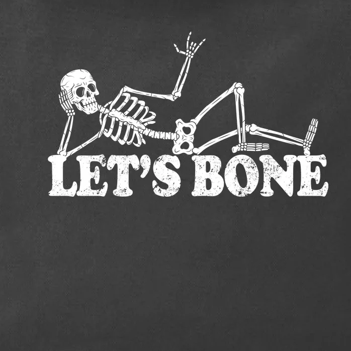 Let's Bone Funny Offensive And Rude Zip Tote Bag