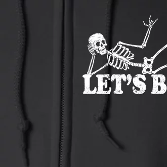 Let's Bone Funny Offensive And Rude Full Zip Hoodie