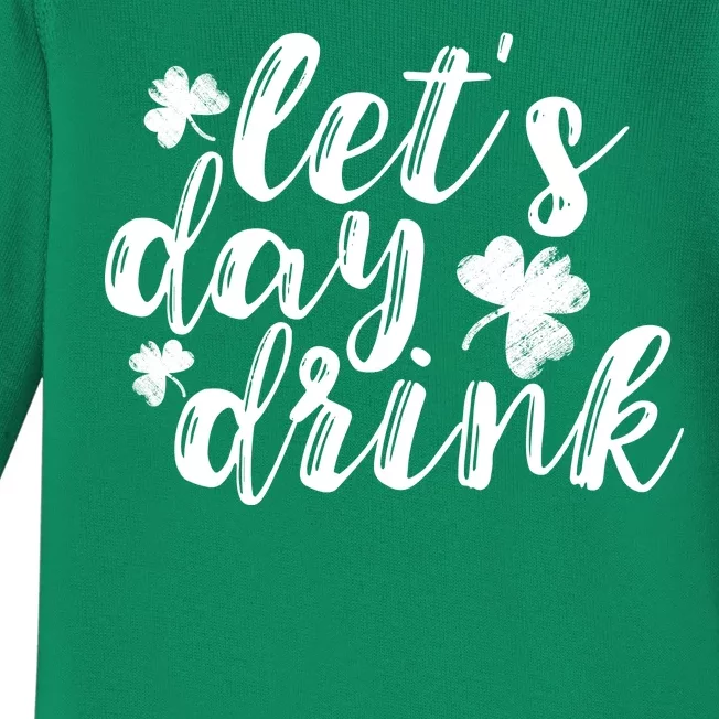 Let's Day Drink Baby Long Sleeve Bodysuit