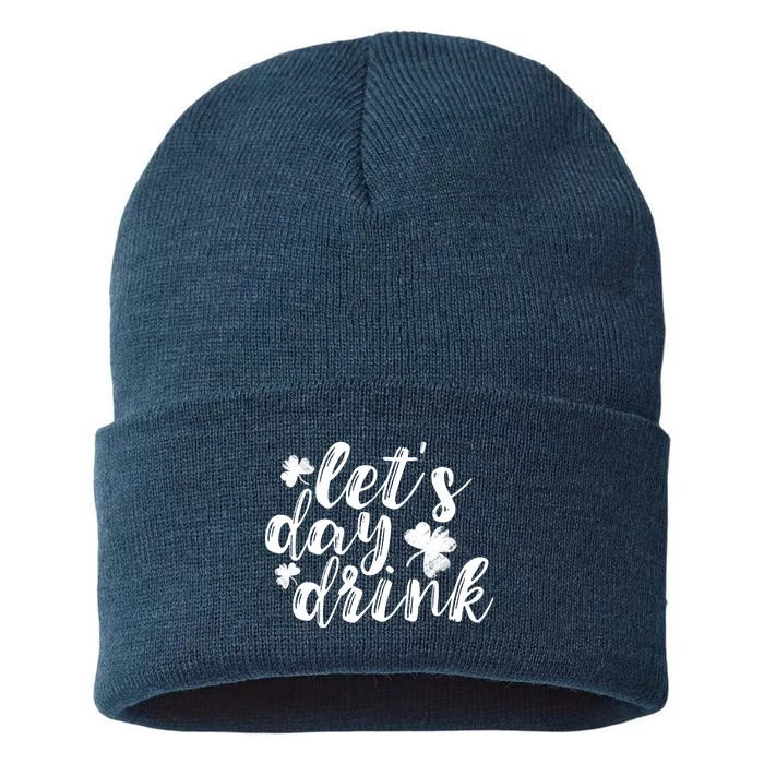 Let's Day Drink Sustainable Knit Beanie