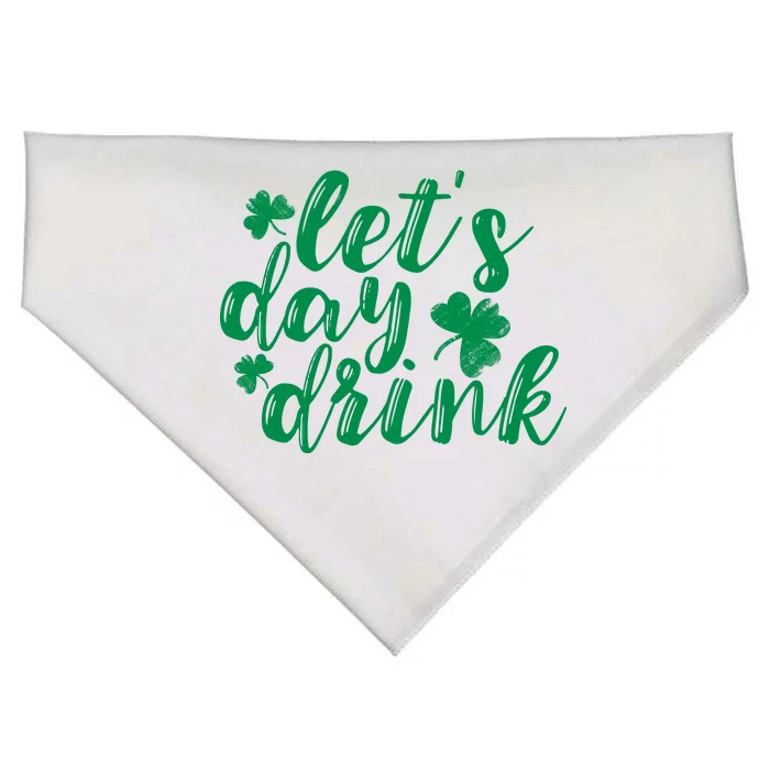 Let's Day Drink USA-Made Doggie Bandana