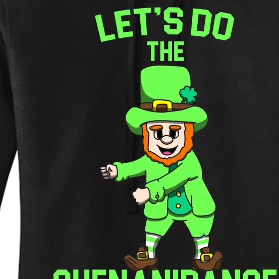 Let's Do The Shenanidance Funny St. Pattys Day Women's Pullover Hoodie