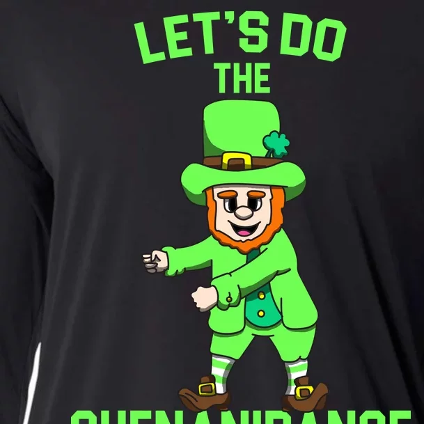 Let's Do The Shenanidance Funny St. Pattys Day Cooling Performance Long Sleeve Crew