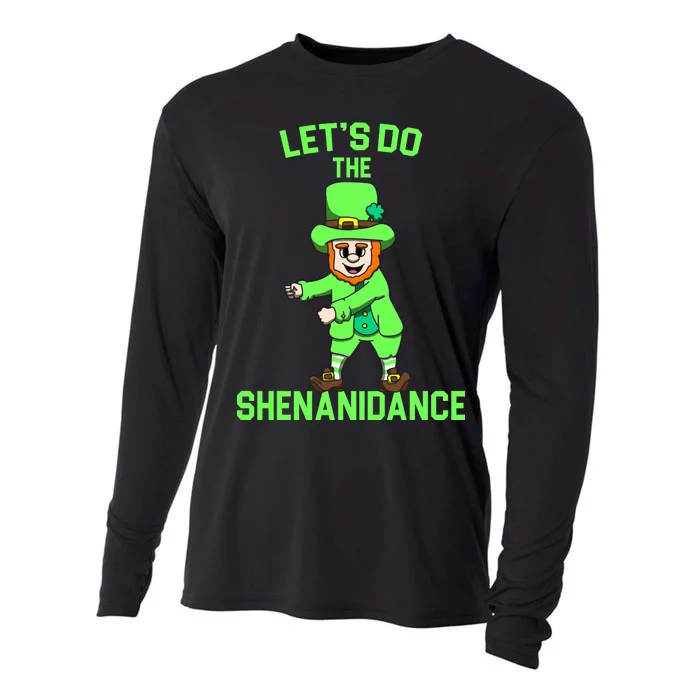 Let's Do The Shenanidance Funny St. Pattys Day Cooling Performance Long Sleeve Crew